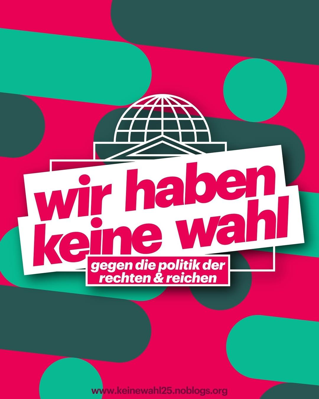 Wir haben keine Wahl – Gegen die Politik der Rechten und Reichen