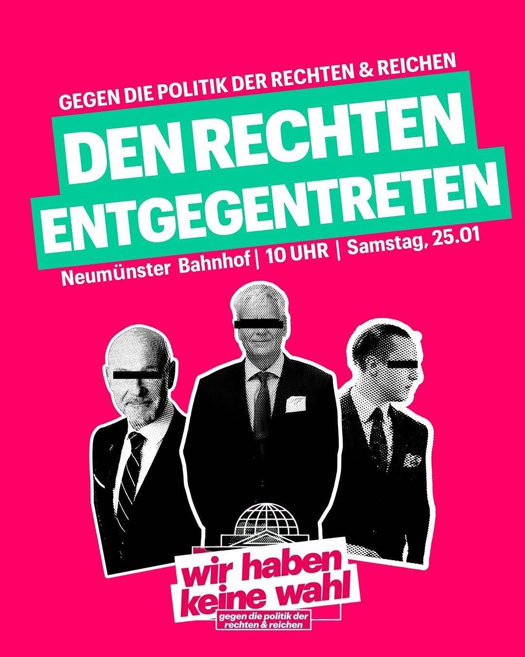 Den Rechten entgegentreten!